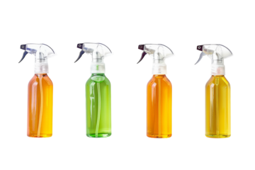 Powerful Insect Sprays Isolated On White Background.