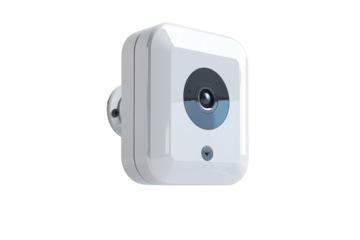 Motion Sensing Technology Isolated On White Background.