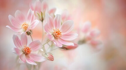 Fototapeta premium A high quality floral stock photo showcasing blooming Coreopsis flowers in a soft focus background perfect for professional floral photography cut out on isolated transparent removed background