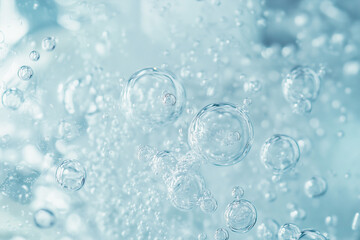 Water texture with bubbles