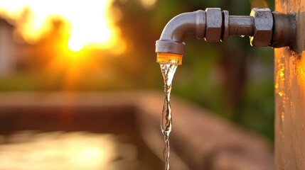 A water shortage forcing people to ration every drop