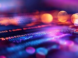 Stock chart data visualization