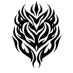 Fototapeta premium Tribal tattoo design for print or t-shirt 