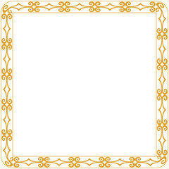 Square Elegant Frame Border 