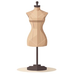 Obraz premium Tailoring Mannequin A Classic Dress Form for Precise Sewing and Design