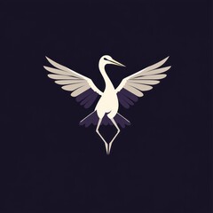 Obraz premium Majestic Crane