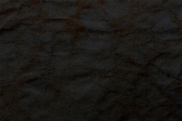 Black paper texture background. Black blank page