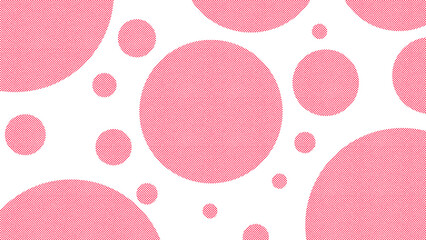 pink easter circle background