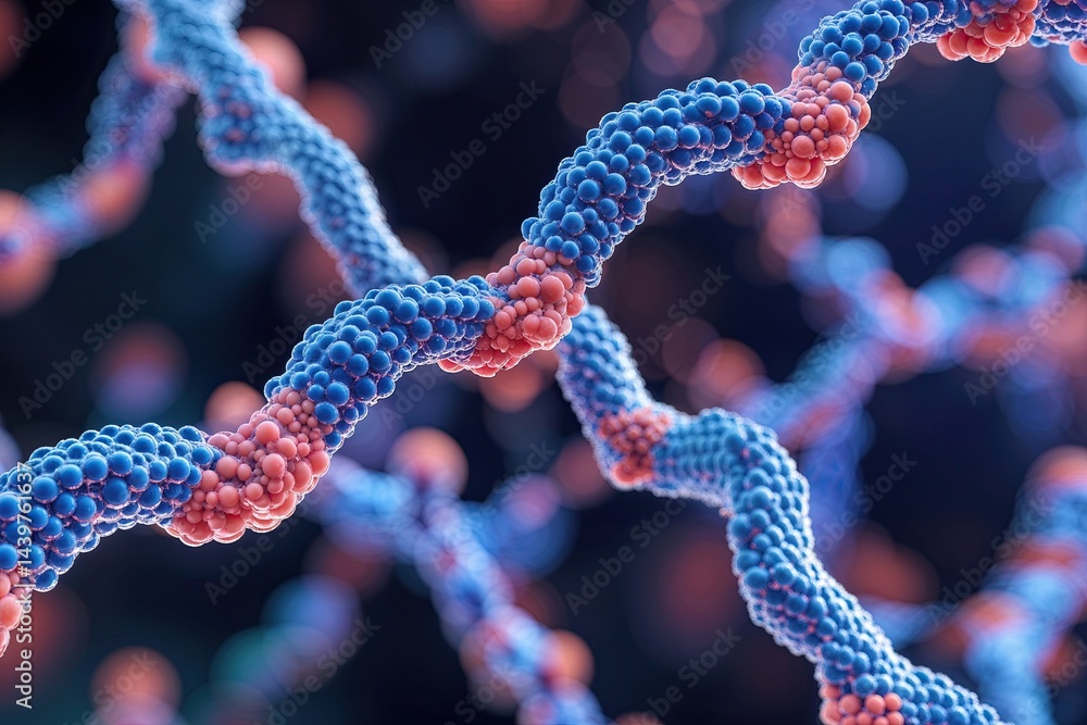Aufkleber comprehensive proteomics analysis of 3d helix structures in molecules and proteins for biotechnology