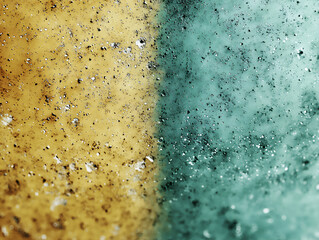 Obraz premium hopeful yellow and gentle green blend