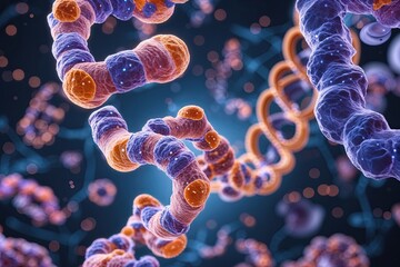 Advancing Biotechnology Through Chromosomes Genetics and Spiral Molecular Structures