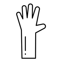 Hand icon
