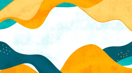 Colorful abstract waves create a vibrant background design