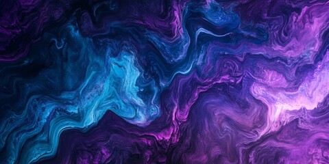 Obraz premium Abstract Fluid Art - Vibrant Colors