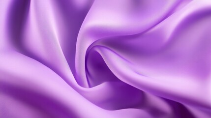 Obraz premium Purple satin fabric folds softly