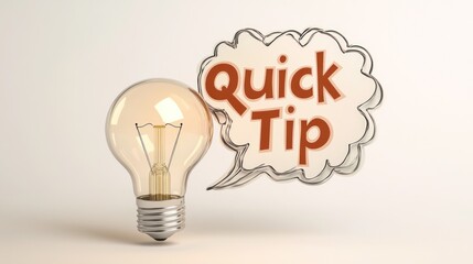 Illuminating quick tip