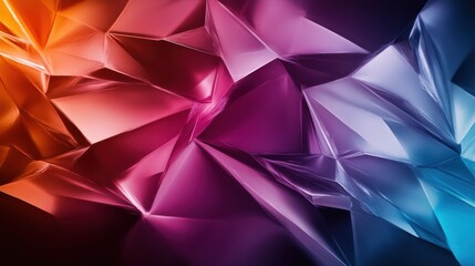 A dynamic composition of abstract ice shapes with bold, contrasting colors creates an exhilarating representation of movement and emotion, appealing to the senses.