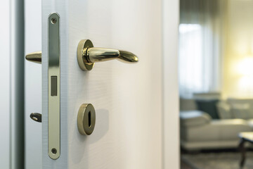 Door knob close-up
