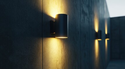 Wall sconce lighting design element