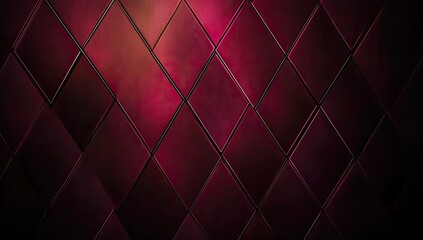Dark red diamond patterned surface, glowing