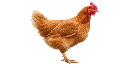 Isolated chicken