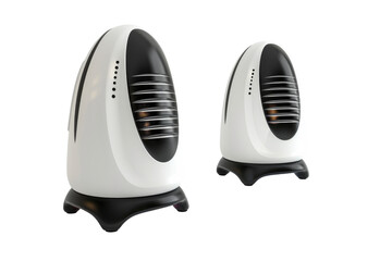 Ultrasonic Pest Repellers: Effectiveness and Usage Isolated On White Background