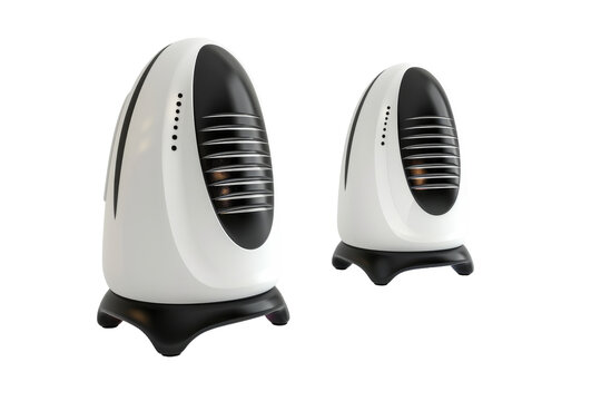 Ultrasonic Pest Repellers: Effectiveness and Usage Isolated On White Background
