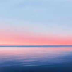 Fototapeta premium Calm ocean at sunset
