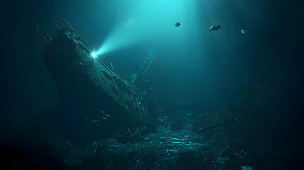 Enigmatic Shipwreck: Exploring the Deep Ocean's Secrets