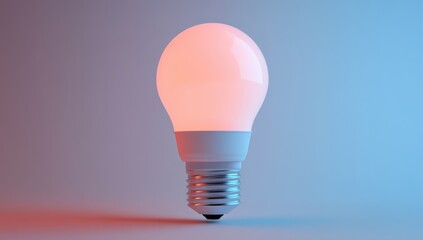 Illuminated Light Bulb