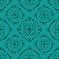 seamless damask pattern