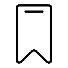 bookmark line icon