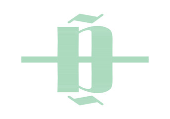 Obraz premium concepts, elegance, horizontal, icon set, identity, insignia, no people, simplicity, sparse, typescript, alphabet, copy space, design element, abstract, business, composition, computer graphic, illust