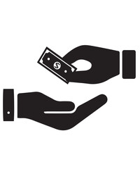 Dollar donate vector icons free download
