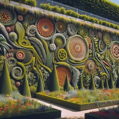 Patterned Walls to create patterns