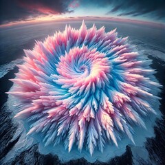 Polar creating a magical display