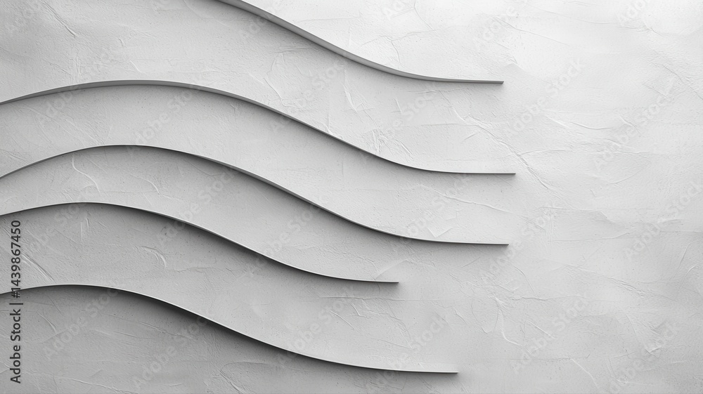 Poster abstract white wave texture background for minimalist design white texture wave abstract background