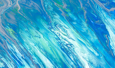 Acrylic Pour Color Liquid marble abstract surfaces Design.