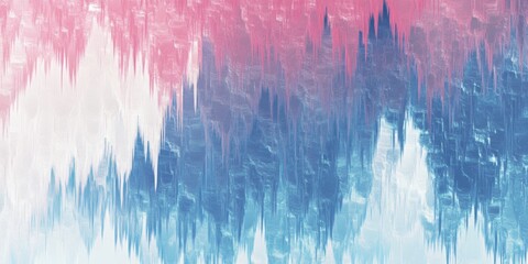 Abstract Dripping Colors Graphic Art