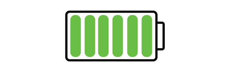 battery icon set. battery vector collection. battery level indicators. battery charger icon.
