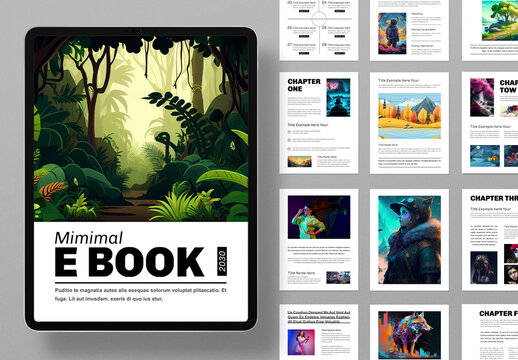 Minimal Ebook Layout