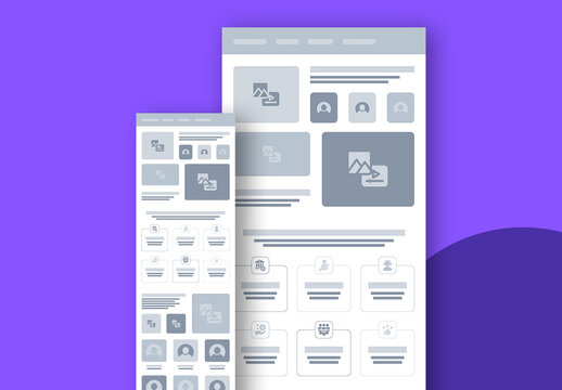 Wireframe Template Layout