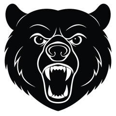 Vector Illustration Of Cute Tremarctos Ornatus