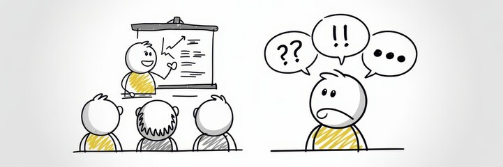 Presentation with a confused audience