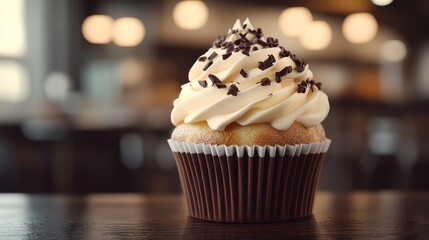 Delicious cupcake dessert image