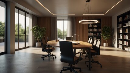 Fototapeta premium Modern Office Interior Design