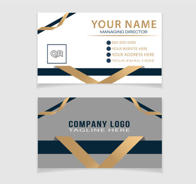 Business card design template, Clean professional business card template, visiting card, business card template.