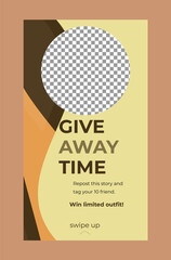 Instagram Stories Give Away Time