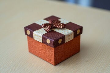 Gift Box on Table
