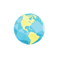 earth globe illustration